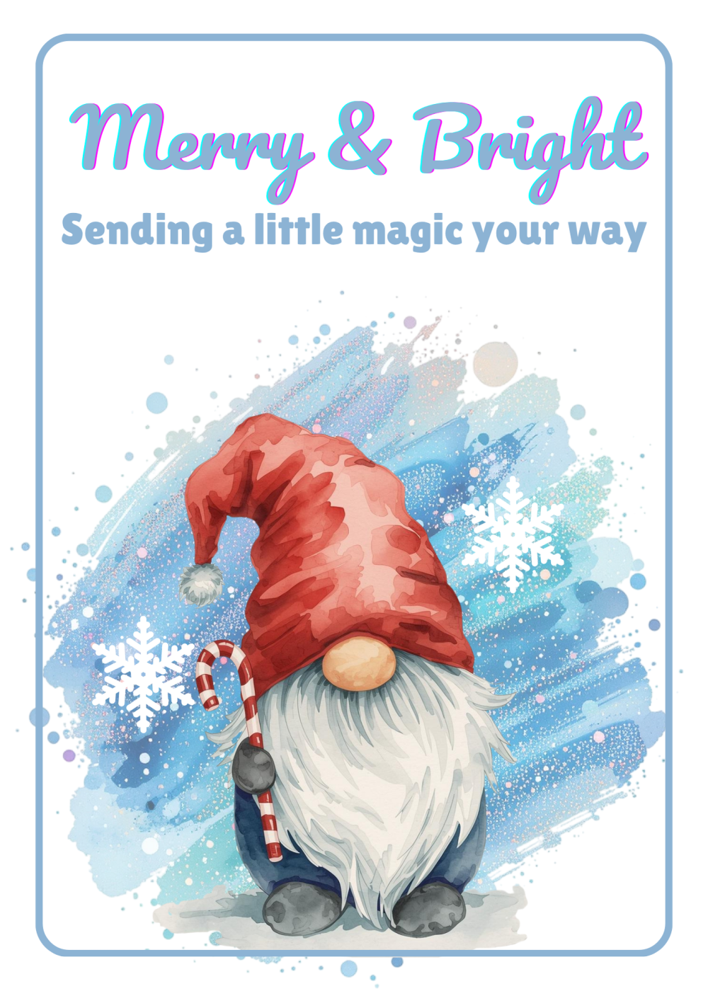 Merry  bright - free ecard